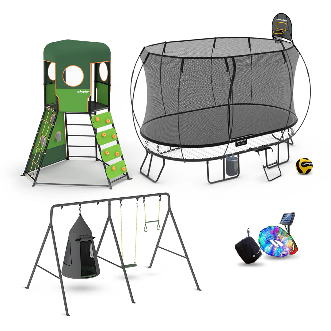 Trampoline with Bundle except R30